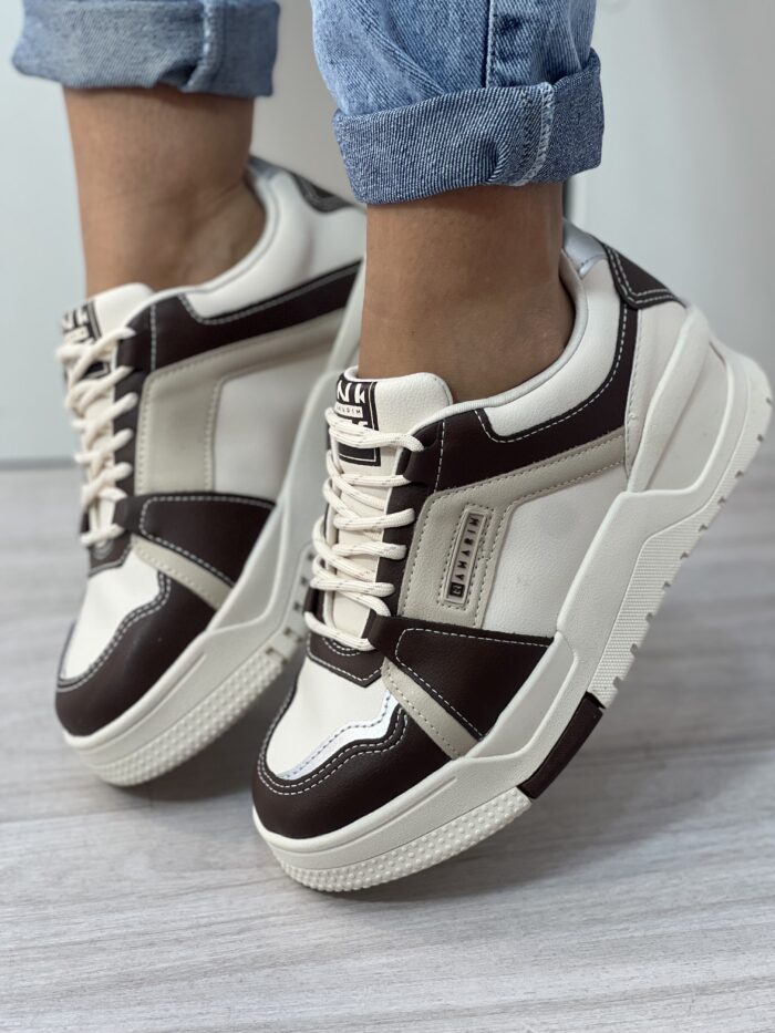 tenis fleecy plus marrom ramarim 2684105