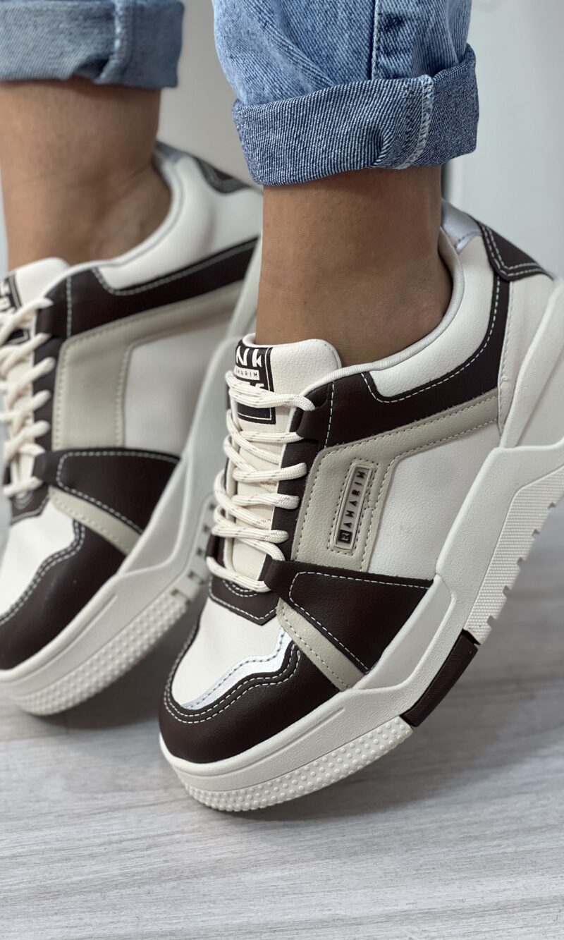 tenis fleecy plus marrom ramarim 2684105