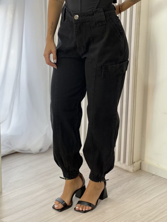 calca jeans jogger valen preto calca jeans jogger valen preto