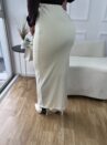 saia midi renata creme