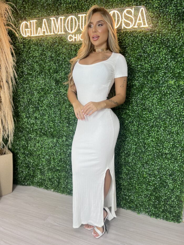 vestido longo adriana off white vestido longo adriana off white