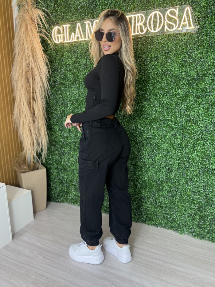 calÇa jeans jogger valen preto calÇa jeans jogger valen preto