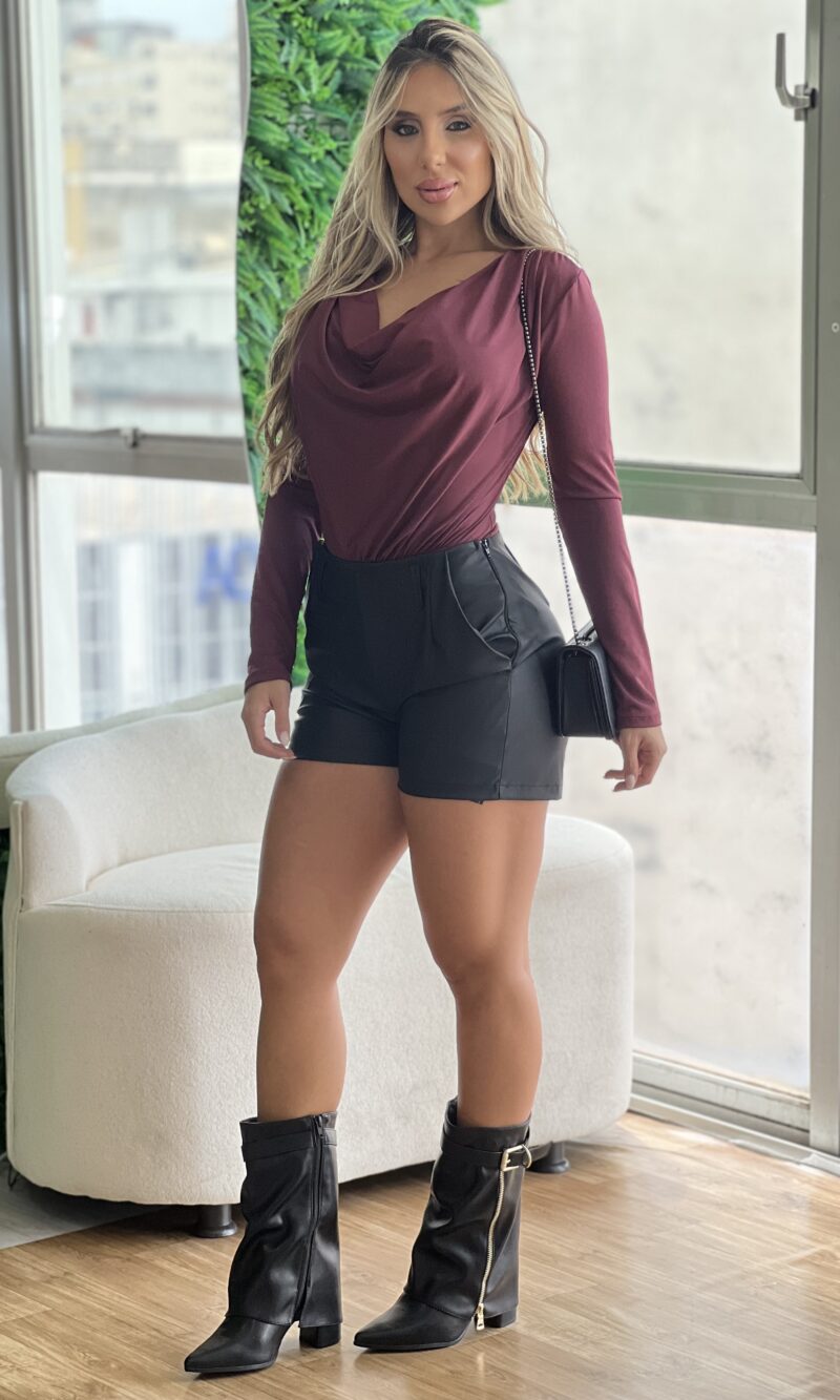 short courino pitty preto