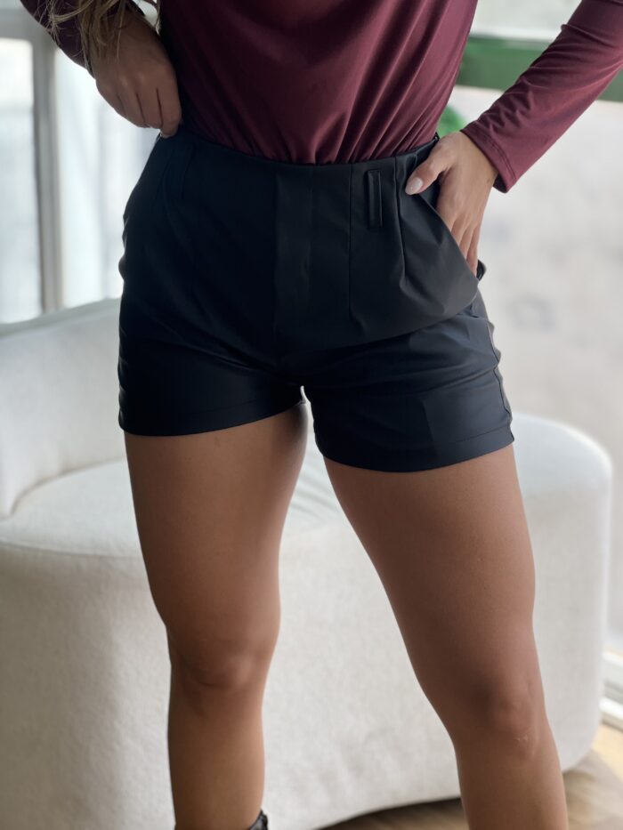 short courino pitty preto short courino pitty preto