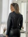 jaqueta courino preto paty