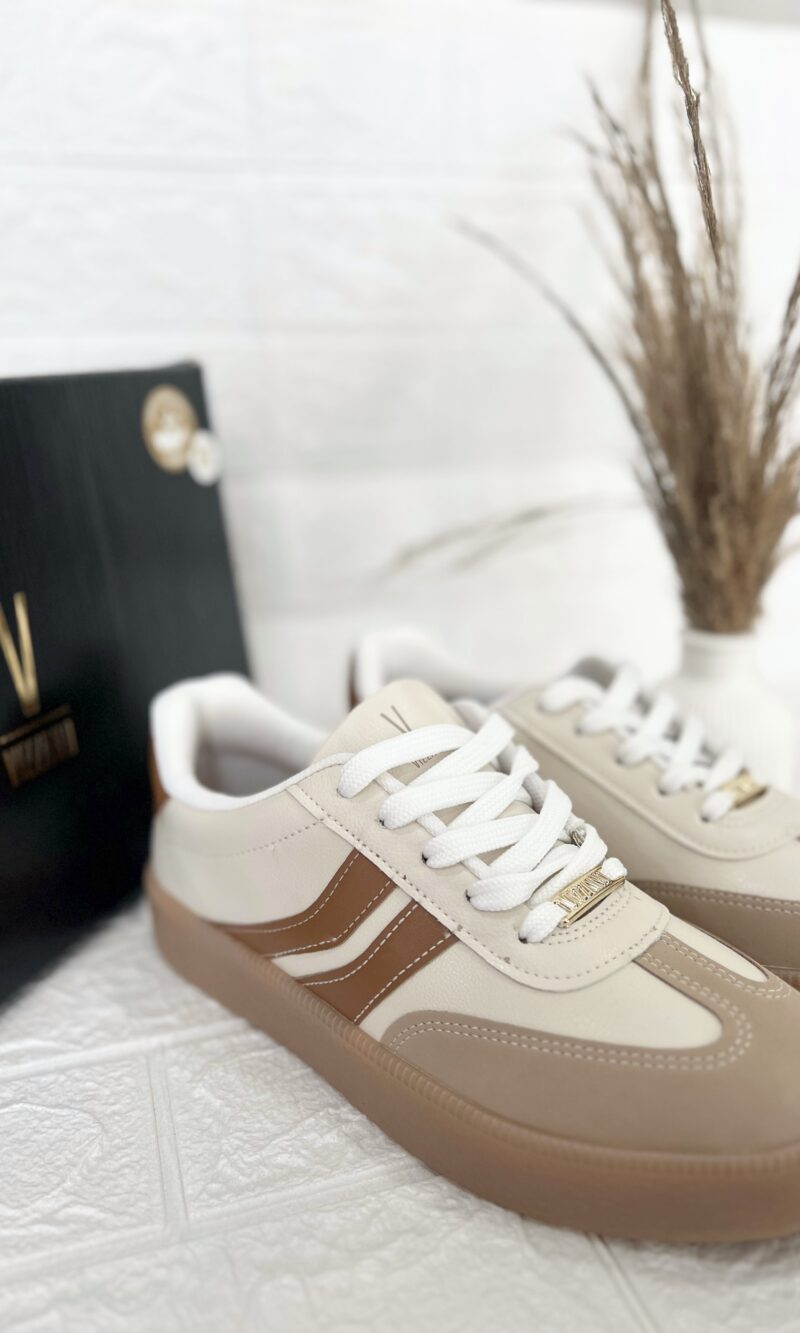 tÊnis lisboa bege caramelo vizzano 1444 100 tÊnis lisboa bege caramelo vizzano 1444 100