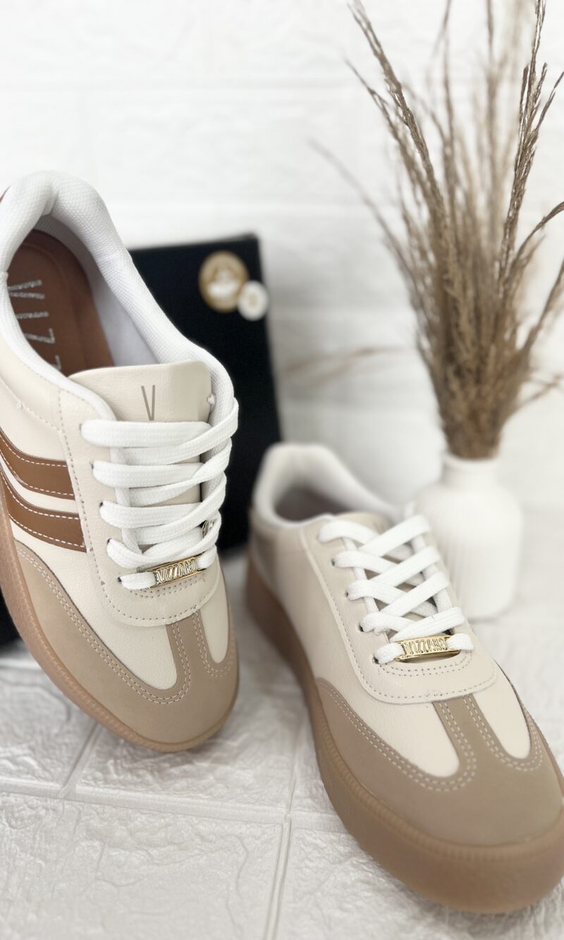 tÊnis lisboa bege caramelo vizzano 1444 100