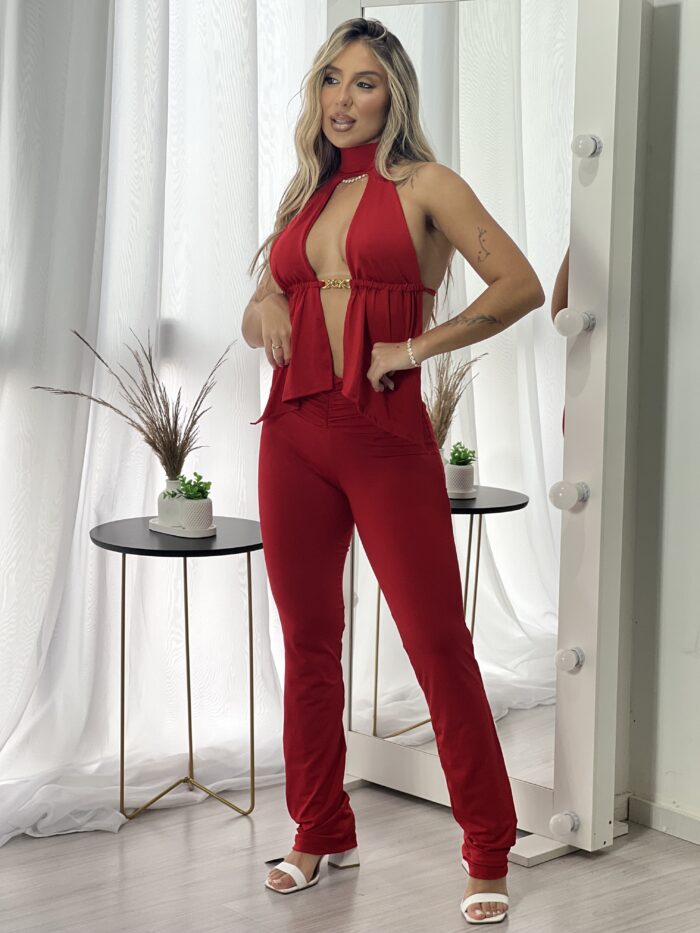 conjunto stefany vermelho conjunto stefany vermelho