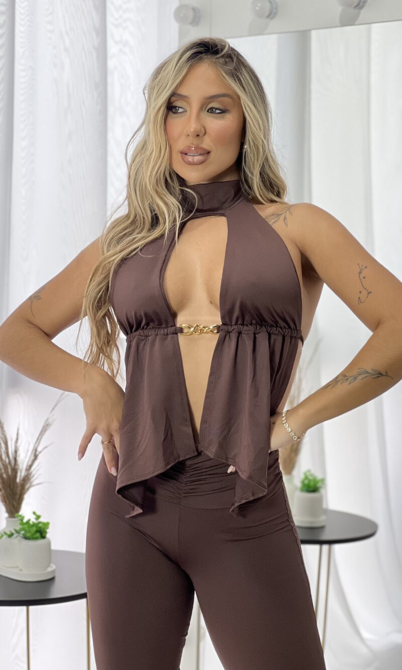 conjunto stefany marrom conjunto stefany marrom