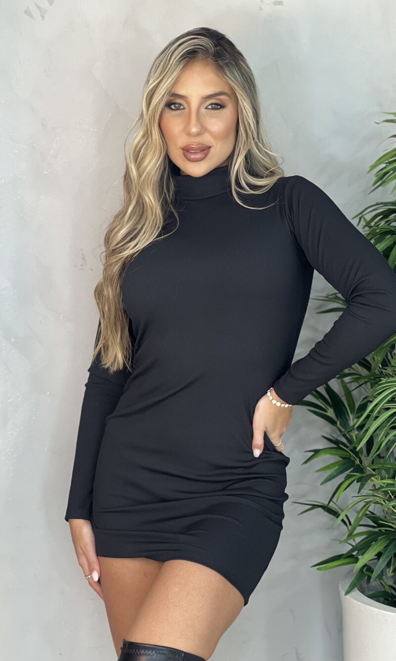 vestido peluciado ingrid preto vestido peluciado ingrid preto