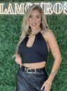 cropped argola com bojo preto