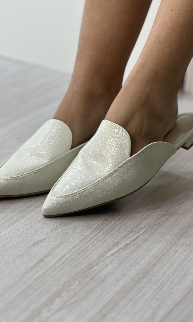 mule london off white croco vizzano 1206.1015