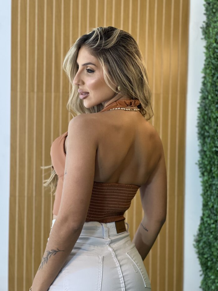 cropped ludy caramelo cropped ludy caramelo