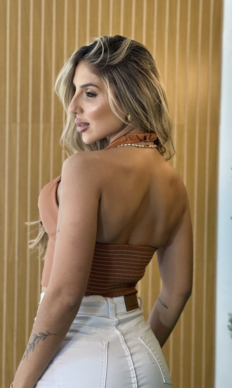 cropped ludy caramelo cropped ludy caramelo