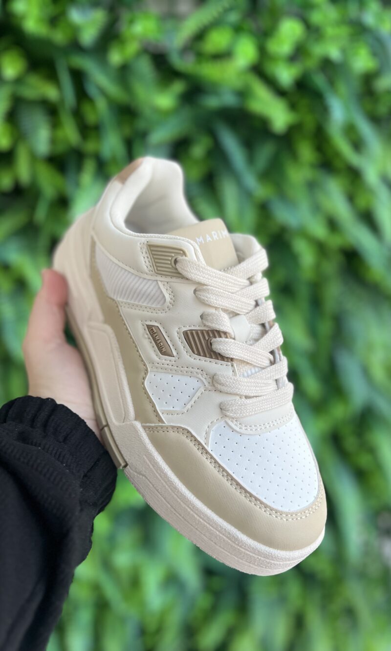 tenis casual gelo bege ramarim 26 89136