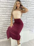 saia midi petra bordo