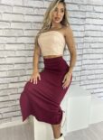 saia midi petra bordo