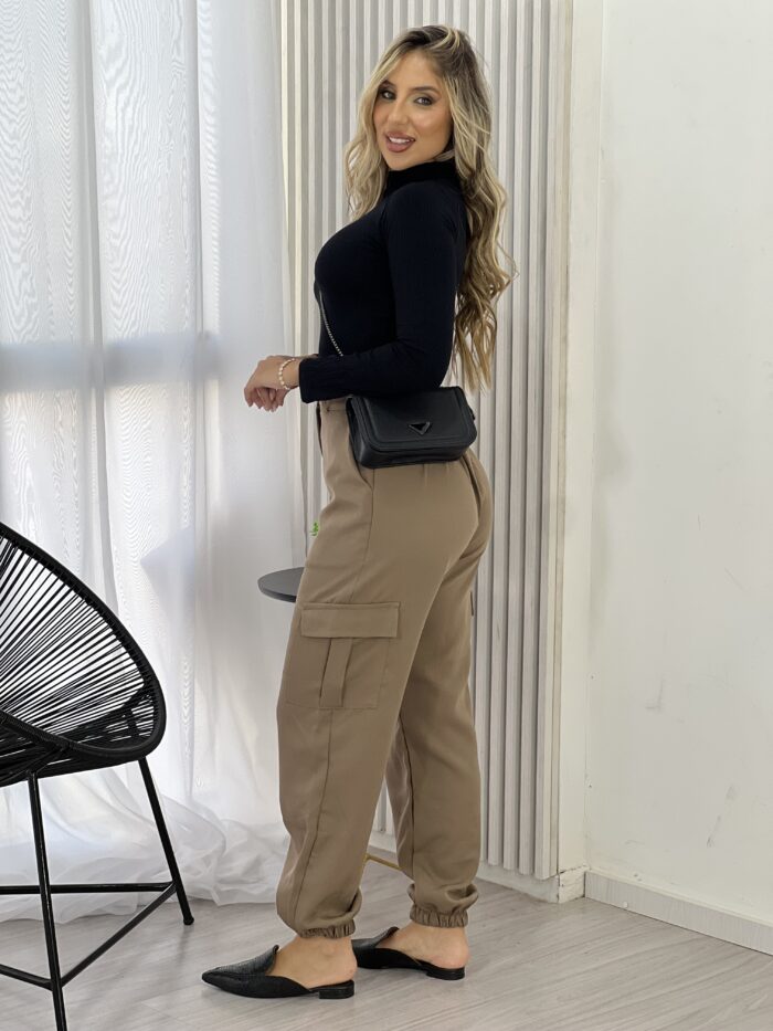 calca jogger alfaiataria bia cappuccino calca jogger alfaiataria bia cappuccino