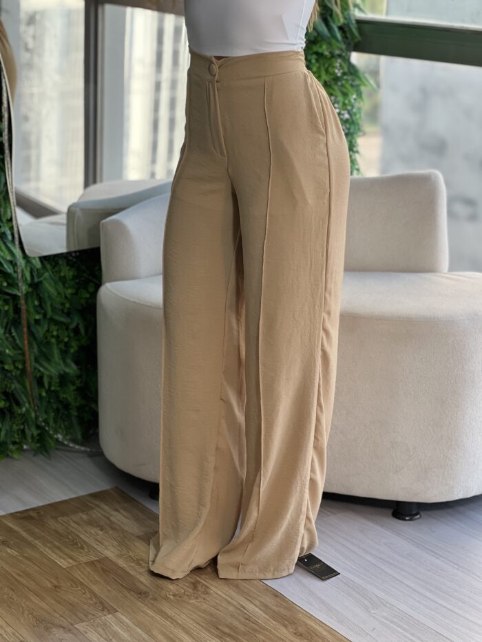 calca pantalona lorrayne bege calca pantalona lorrayne bege