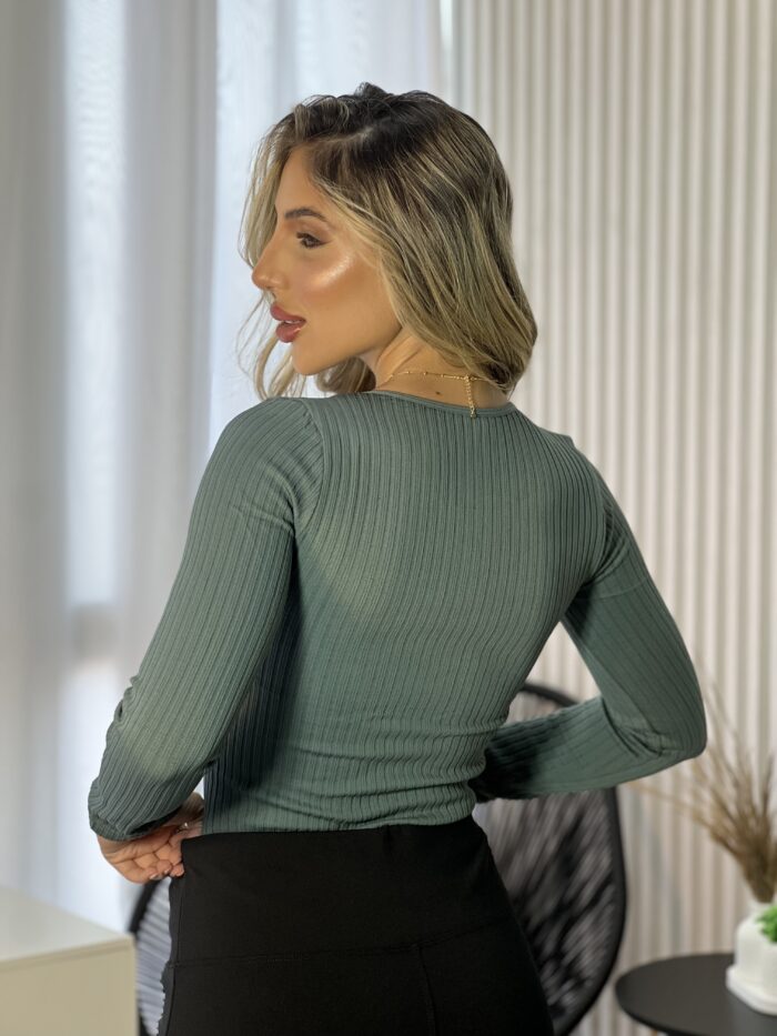 blusa termica gola baixa verde blusa termica gola baixa verde