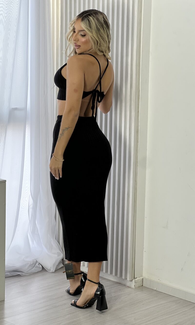 conjunto modal midi carla preto