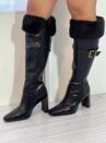 bota cano alto lisboa preto vizzano 3111.102