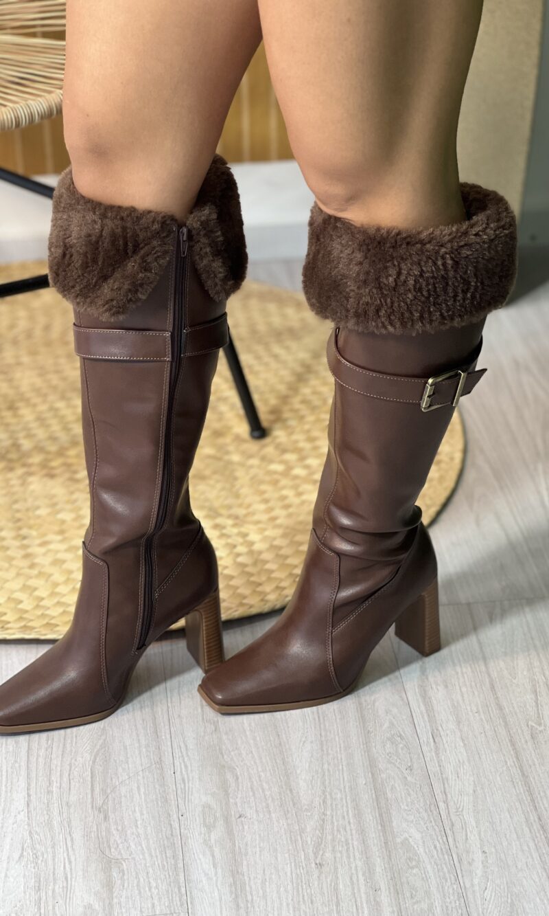 bota cano alto lisboa marrom vizzano 3111.102