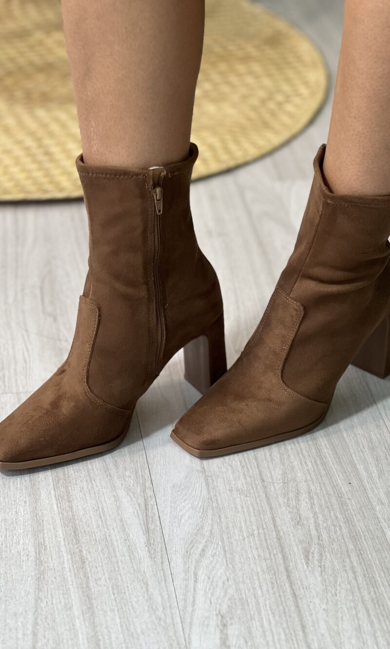 bota camurca strech duo marrom vizzano 3111.100