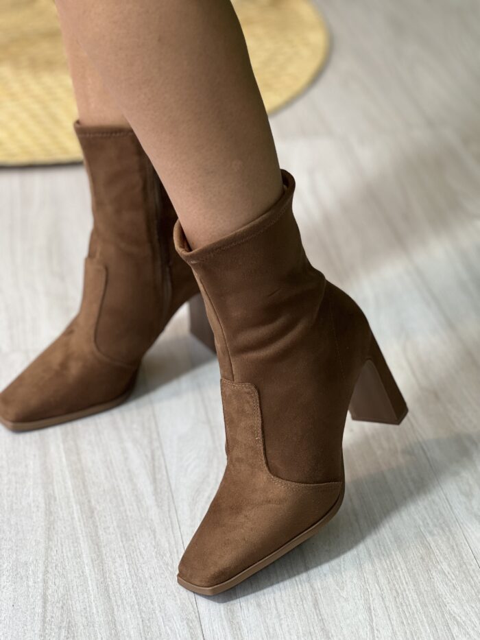 bota camurca strech duo marrom vizzano 3111.100