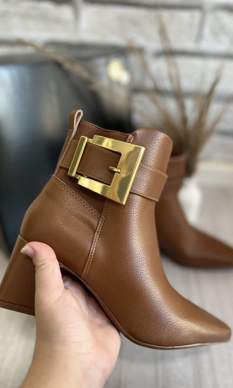 bota cano curto caramelo vizzano 3109 101