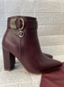 bota cano curto genebra burgundy vizzano 3105.105.