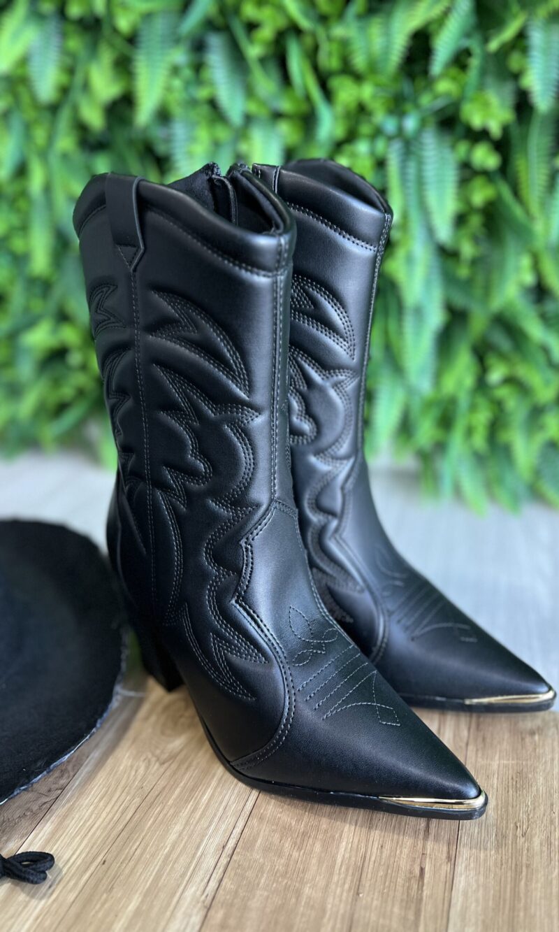 bota country preto vizzano 3113 101