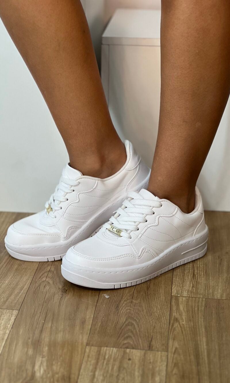 tenis casual branco vizzano 1389.101