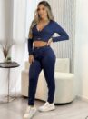 conjunto lanzinha bruna azul marinho