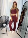 conjunto gringa bordo
