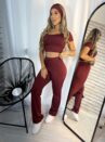 conjunto gringa bordo
