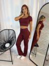 conjunto gringa bordo
