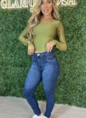 calca jeans skinny coreana