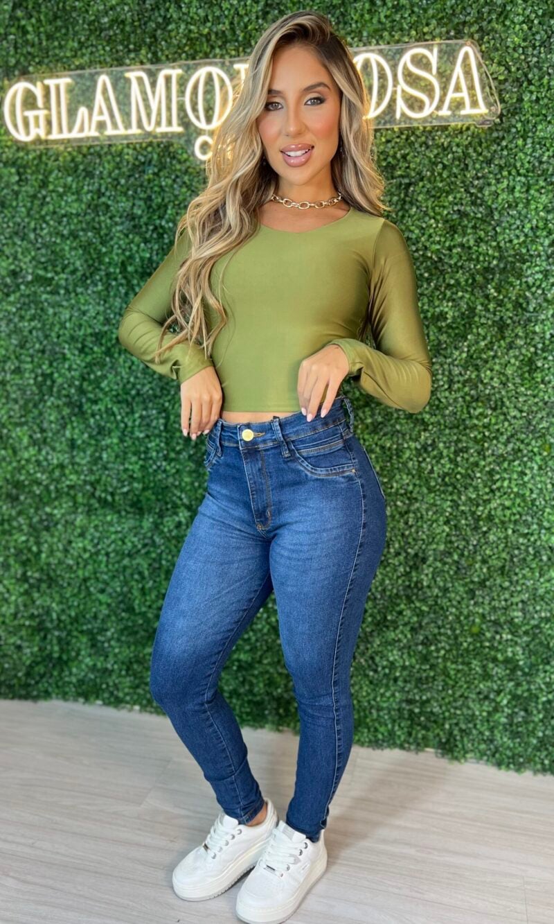 calca jeans skinny coreana