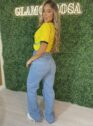 calca jeans wide leg made in brazil