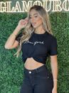t shirt new preto