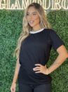 t shirt preto off white