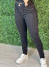 calca jeans skinny estonada preto