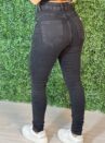 calca jeans skinny estonada preto