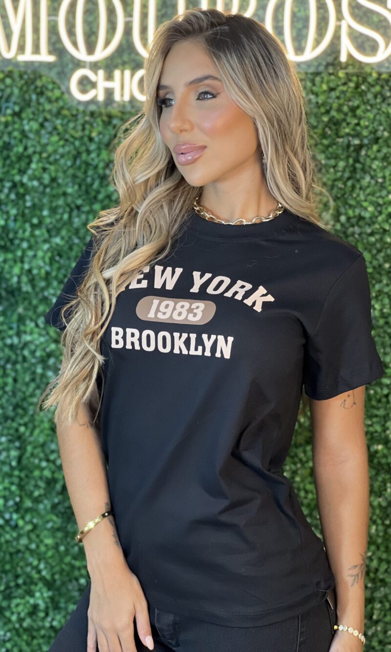 t shirt new 1983 preto