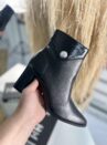 bota cano curto botao preto mississipi jo352