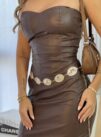 conjunto courino kelly marrom