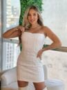 vestido courino kyara branco