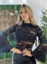 body renda isabel preto