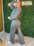 conjunto modal margareth cinza